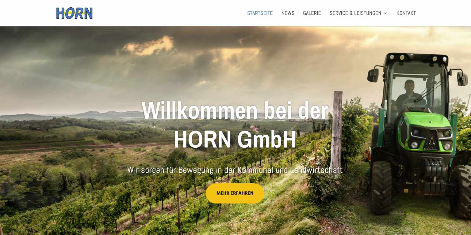 Horn webdesign niotec
